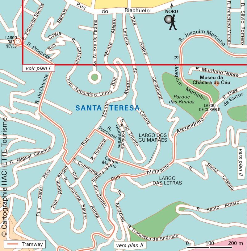santa teresa, Rio de Janeiro Karte anzeigen